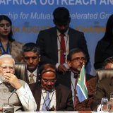 L'Argentine, l'Egypte, l'Ethiopie, l'Arabie Saoudite, les Émirats arabes unis et l'Iran rejoignent les Brics, a annoncé jeudi le président sud-africain Cyril Ramaphosa (image d'illustration).